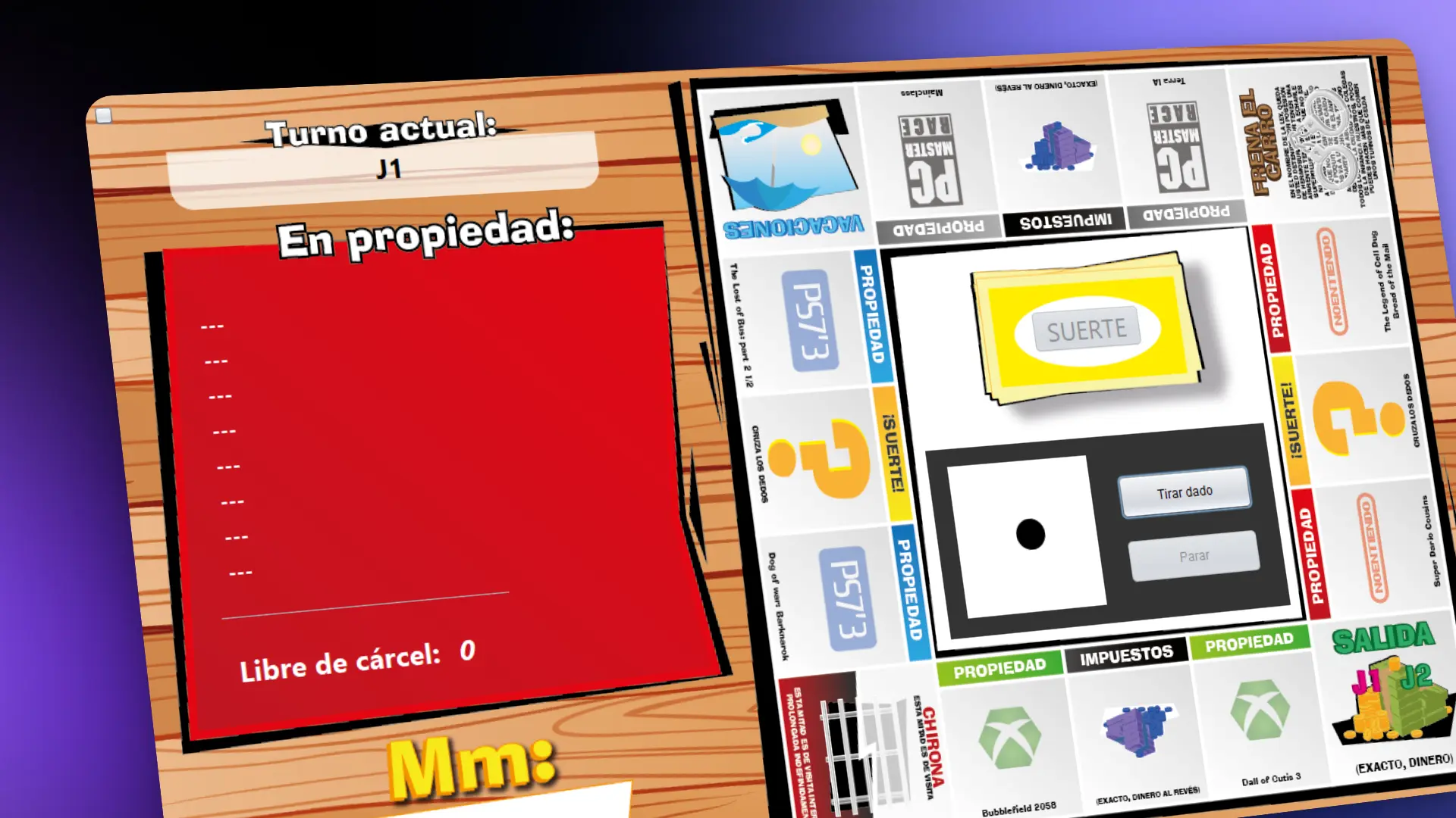 Captura de pantalla del proyecto Megapoly